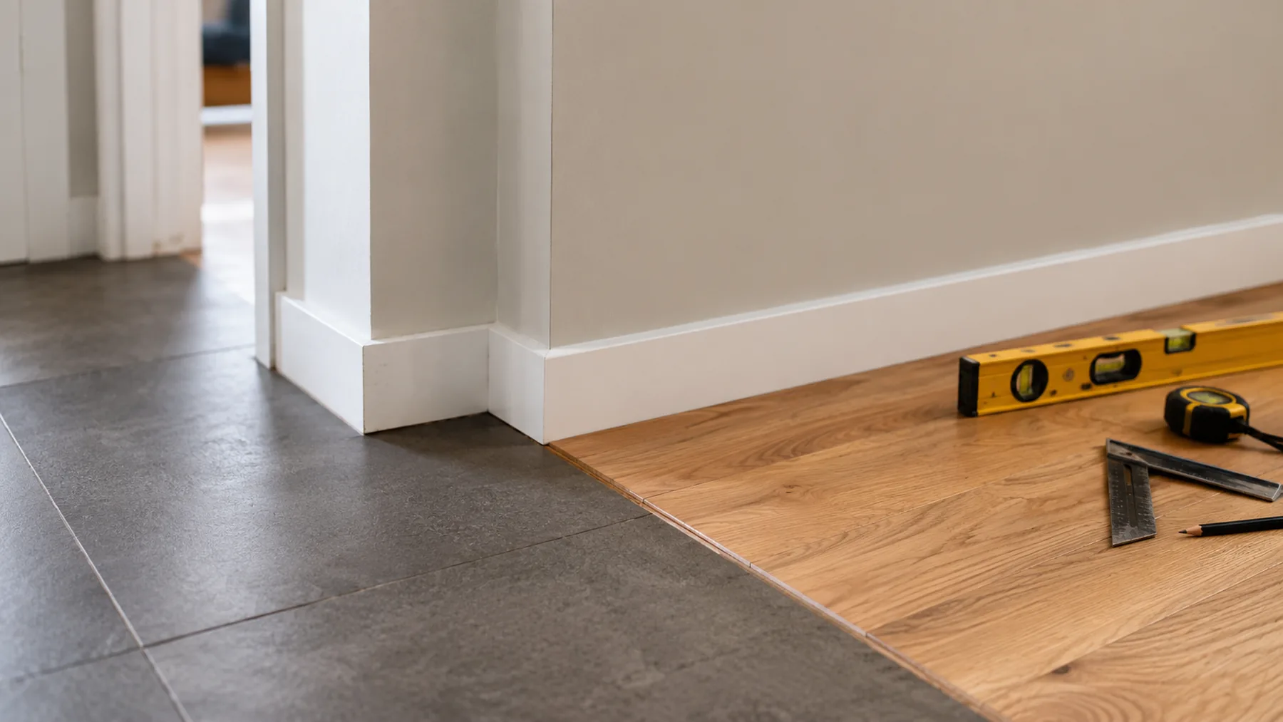 Finish carpentry and flooring detail service example